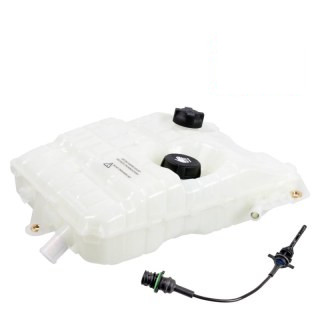 Réservoir de liquide de refroidissement y compris couvercles et sonde
