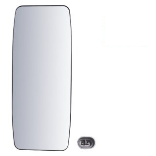 Verre de rétroviseur pour le rétroviseur principal