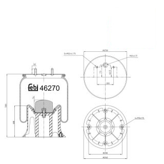 Coussin d air avec piston