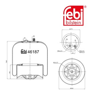 Coussin d air avec piston en acier