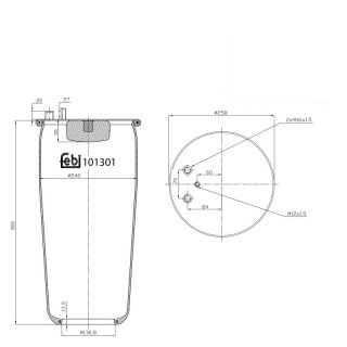 Coussin d air sans piston