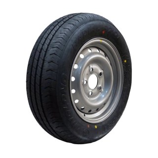 pneu + roue 185/70 R13C 6Jx13H2 ET30 67/112/5 métal R701 M+S gris argent