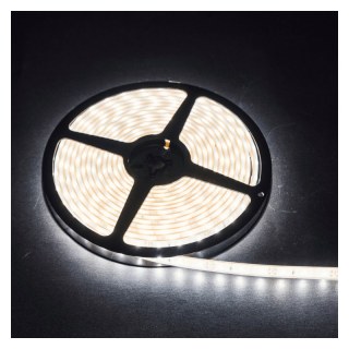strip LED sur bobine de 5m. | 24V | 1200 lumen par mètre | 6000K | IP68