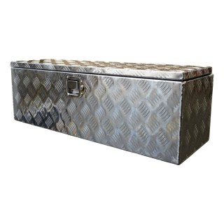 caisse à outils aluminium lxbxh 900x300x300mm serrure de coffre