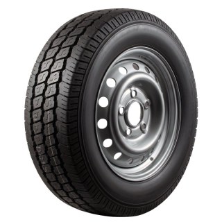pneu + roue 205 R14C 5½Jx14H2 ET30 67/112/5 métal Maxmiler Pro gris argent