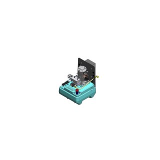 agrégat compacte hydraulique "KUBE" DC12V-1,6KW RE 15L réservoir plastique bouton poussoir pupitre met noodhandpomp