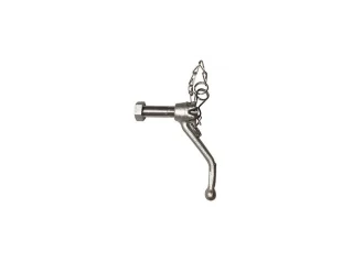Chaînette. manette et axe (19 MM) pour timon tu/tz
