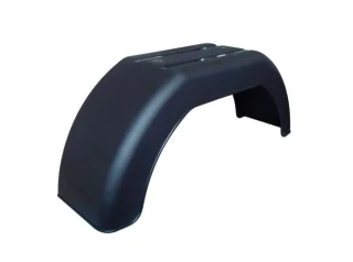 Garde boue plastique noir 10 pouces 610x180x245