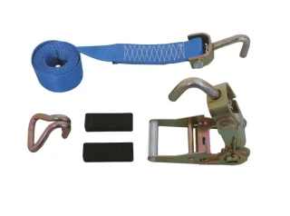 Sangle cliquet 2 parties avec double crochets 2MX50mm 350 kg
